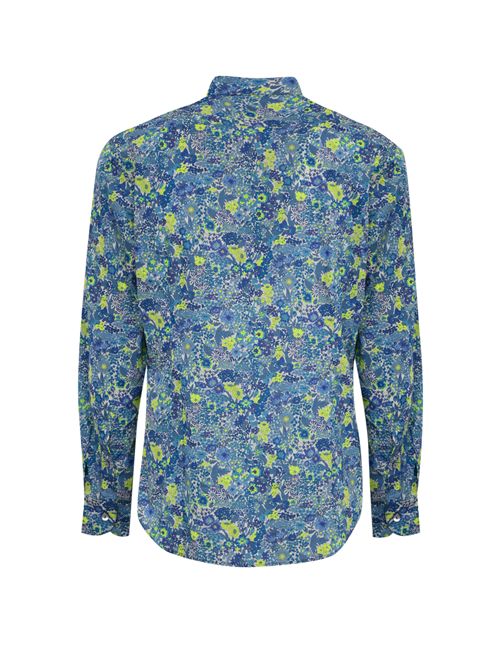 Camicia Sikelia in cotone con stampa Margaret Annie Mc2 Saint Barth | SIKELIA00245H MARGARET ANNIE 1794